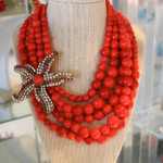 Sequin Pick of the Week: Red Beaded Starfish Necklace