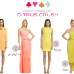 Weekender: Summer Wedding Guest: Citrus Crush