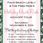 Holiday Haute Ride Kick Off Event