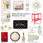 Holiday Guide: Black, Gold + Red Decor