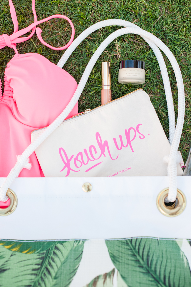 banana_leaf_tote_ pink_bathing_suit_cosmetic_case_ashley_brooke_designs_palm_beach_lately