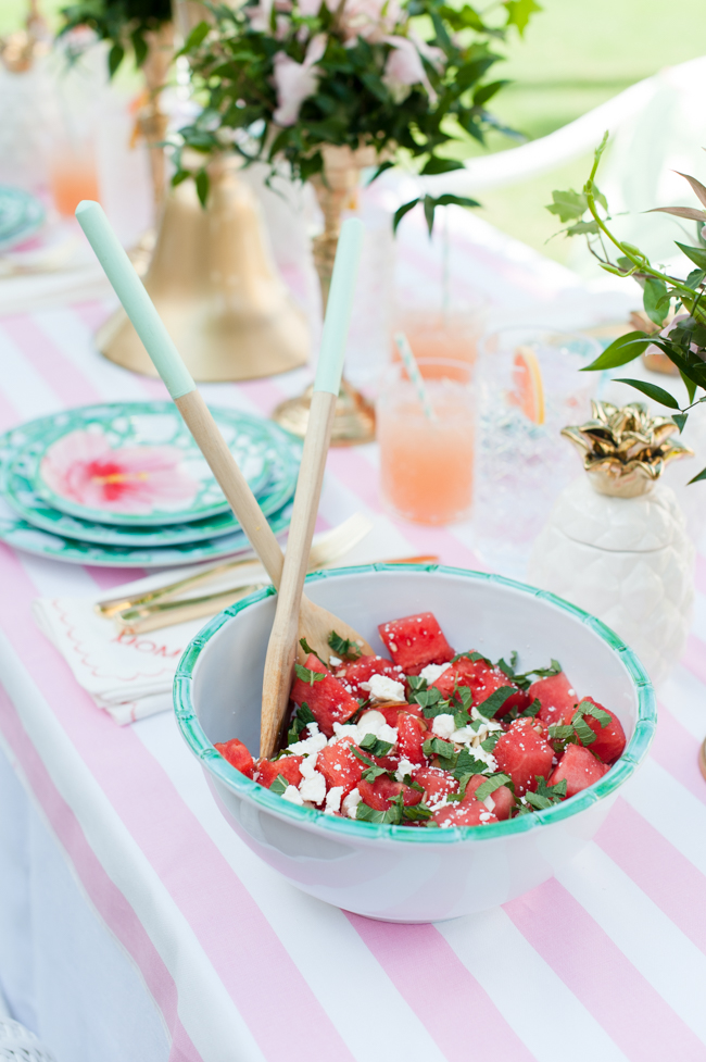 carleton_varney_frontgate_palm_beach_lately_the_colony_hotel_watermelon_feta_mint_almond_salad_brunch_ pink_mint_green_mothers_day