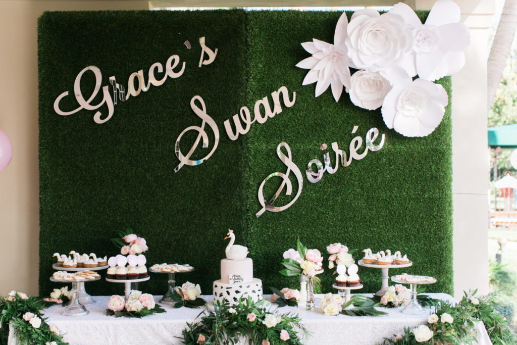 Swan Soiree First Birthday