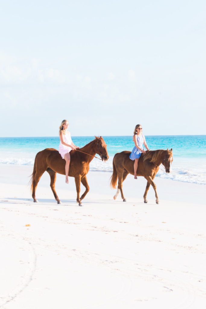 Palm Beach Lately Horseback Riding with Island Company in Harbour Island
