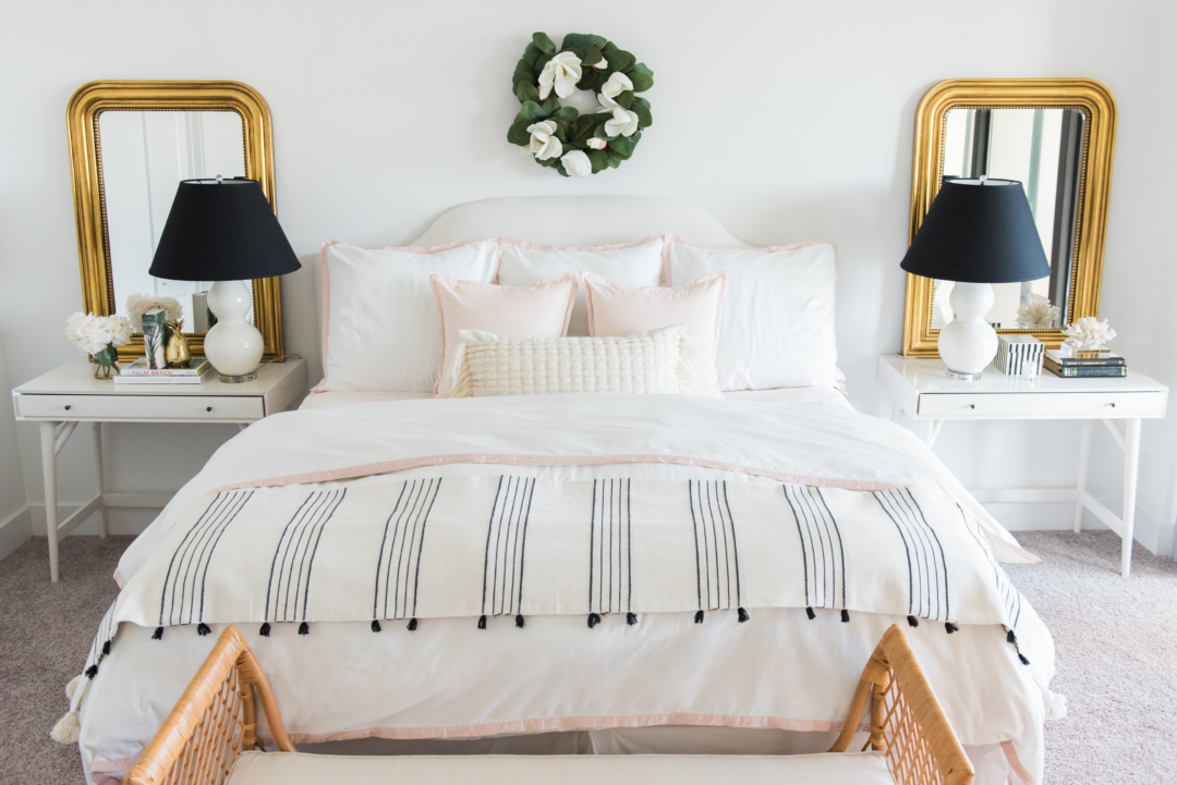 Home Danielle S Blush Bedding Palm Beach Lately