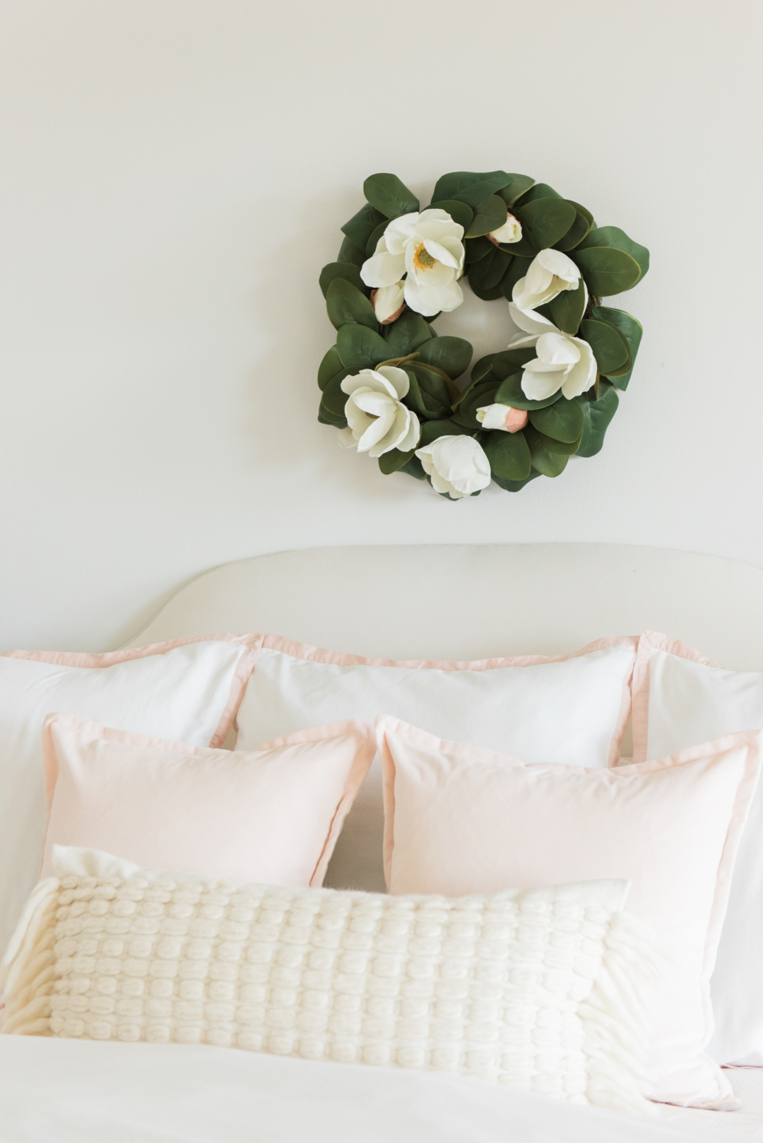 Home: Palm Beach Lately and Serena & Lily Blush Bedding
