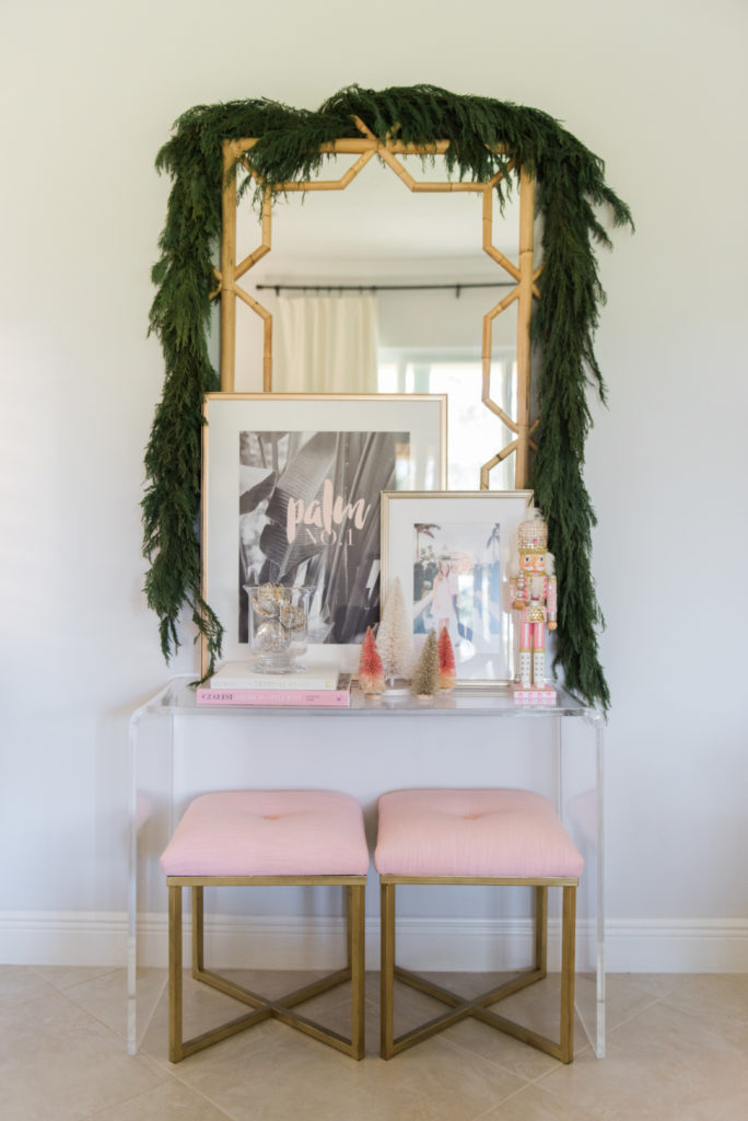 Sister style: How to style a console two ways with Palm Beach Lately and Framebridge