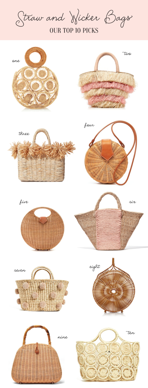 Straw wicker handbags sales
