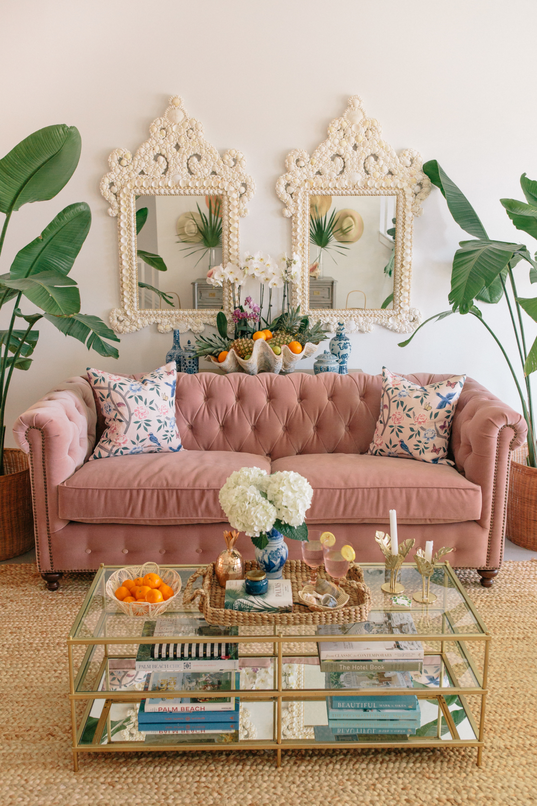 Home: Danielle from Palm Beach Lately's Living Room 