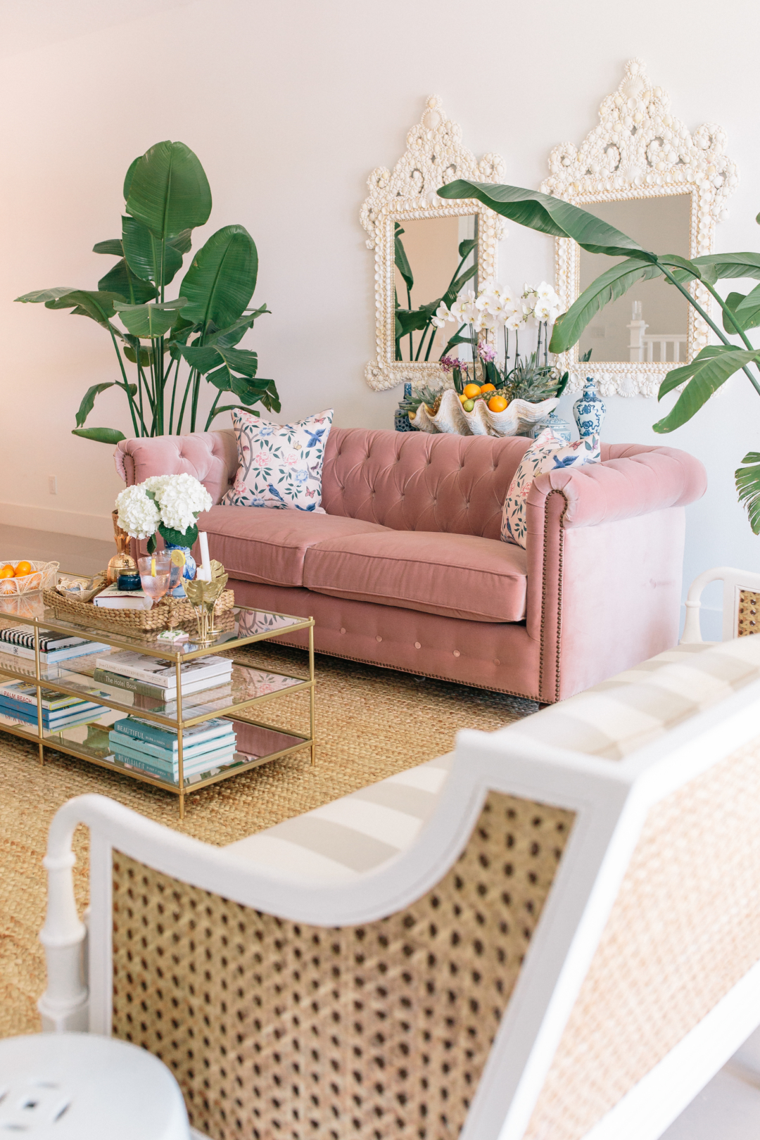 Home: Danielle from Palm Beach Lately's Living Room 