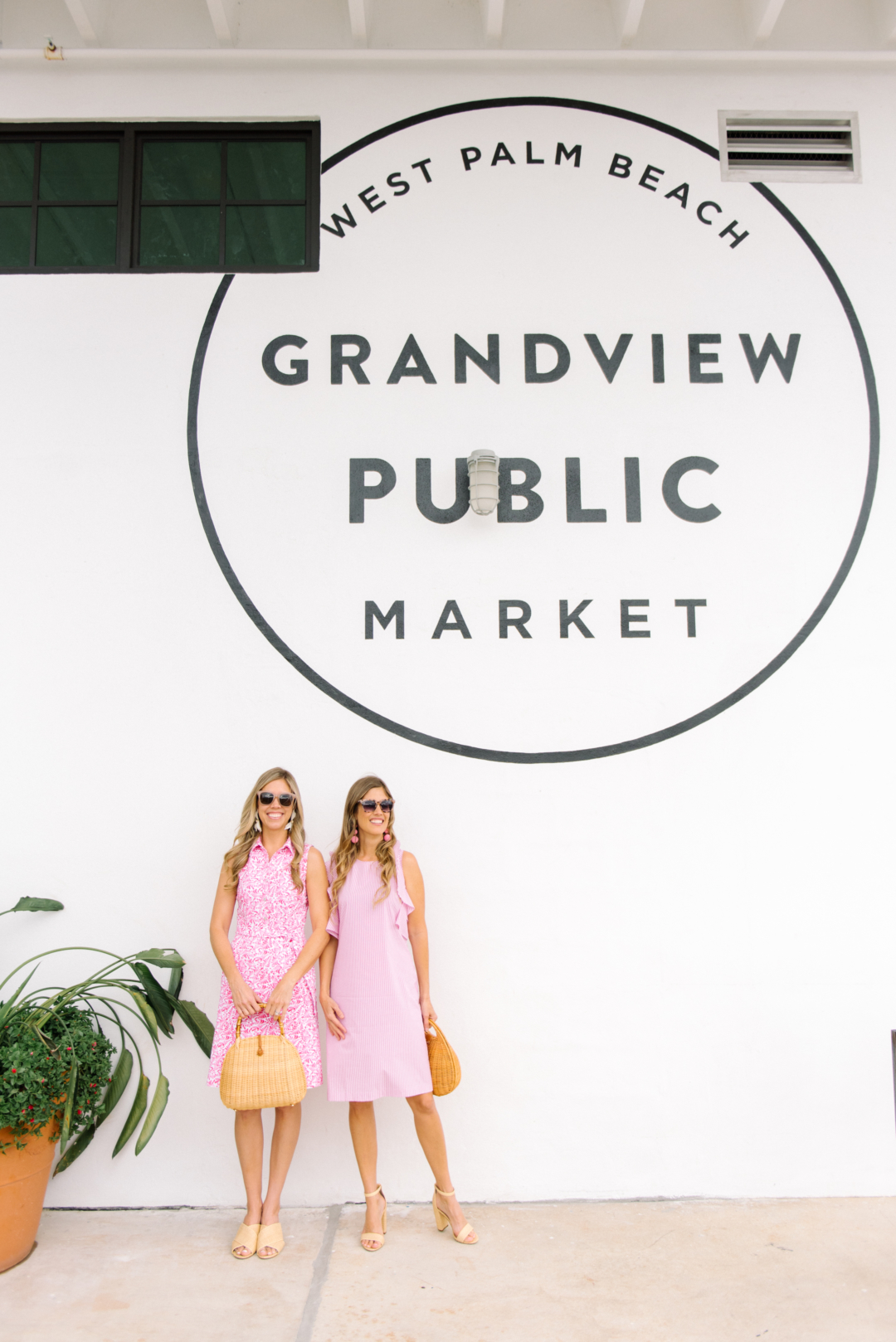 Fashion: Pink Dresses by J.McLaughlin with Palm Beach Lately