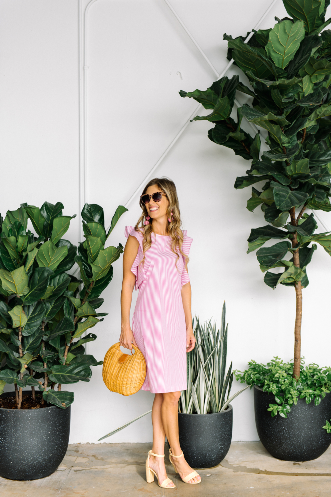 Fashion: Pink Dresses by J.McLaughlin with Palm Beach Lately