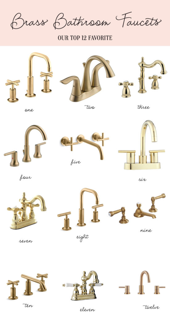 Palm Beach lately's favorite brass faucets