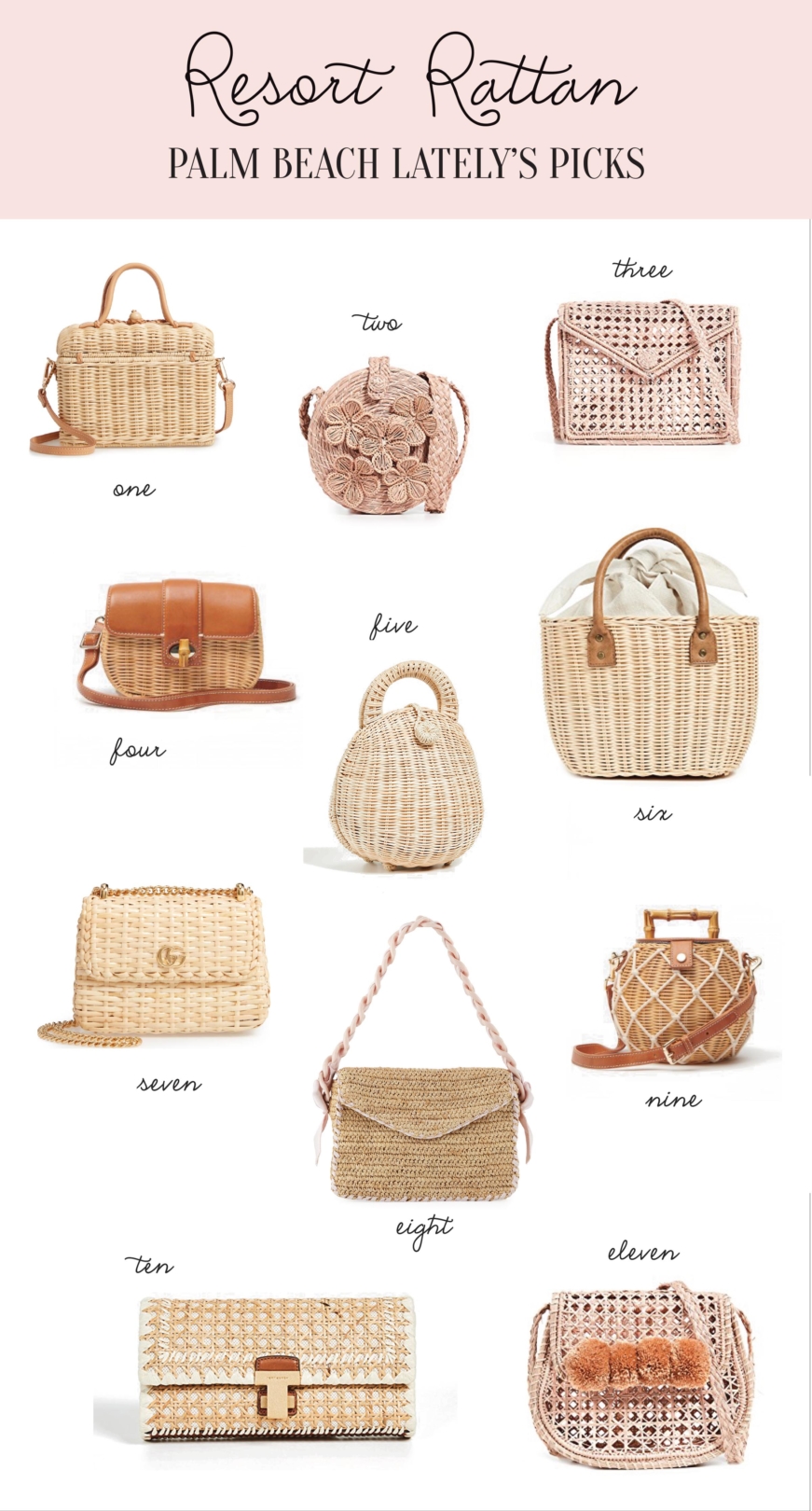 Rattan bags 2019 deals