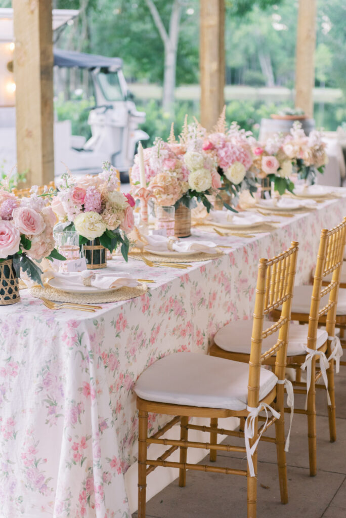 LoveShackFancy table linens