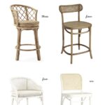 Home: Rattan and Cane Counter Stools