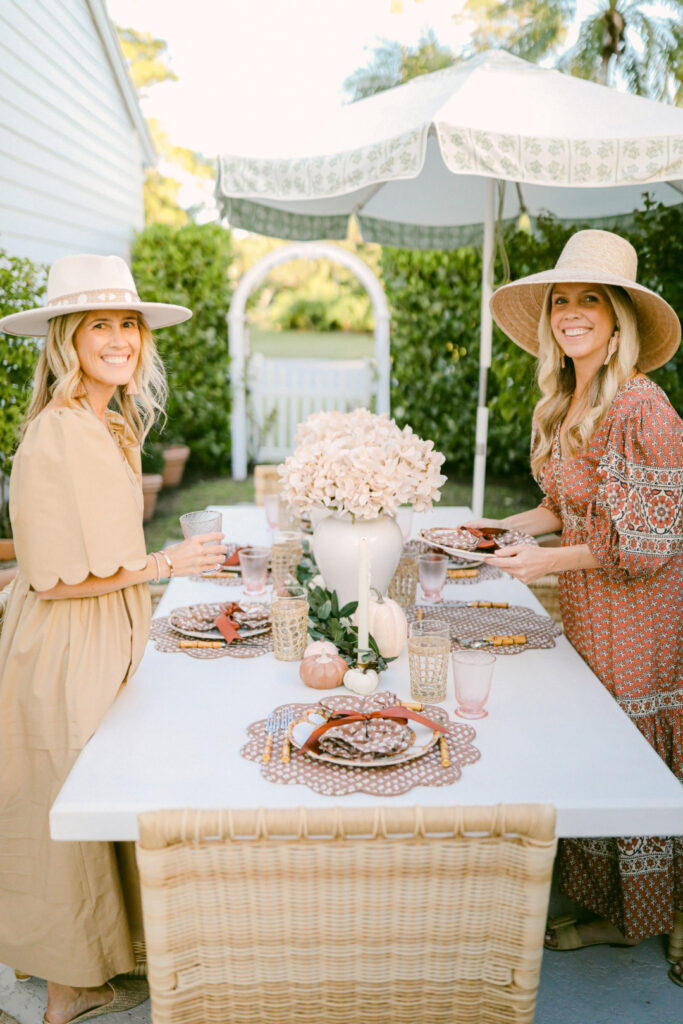 Palm Beach Lately Fall Table with Trudie Linens