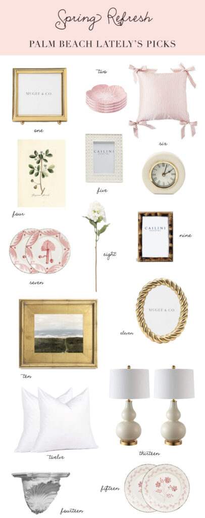 Home: Spring Refresh with Palm Beach Lately